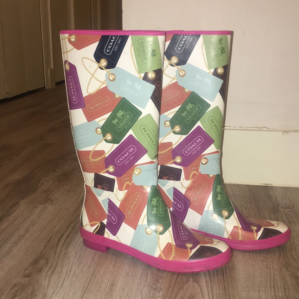 Coach Rain Boots